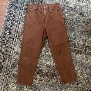 American Eagle Corduroy Mom Jeans